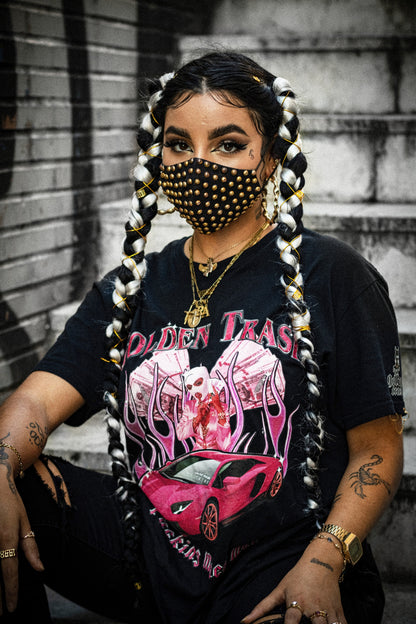 Camiseta estampada Pink Lambo